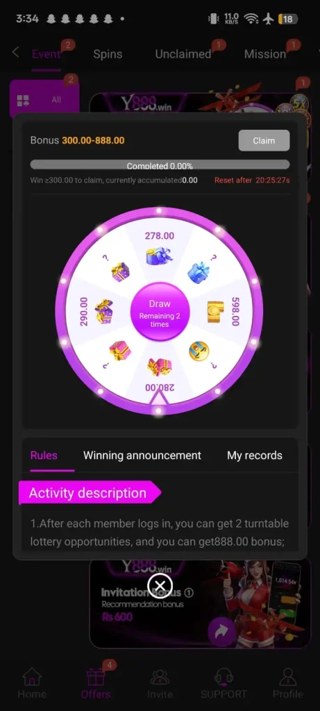 Y888 Game